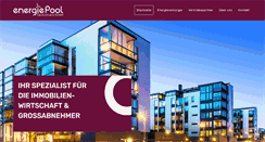 Desktop Screenshot of energiepool-deutschland.com